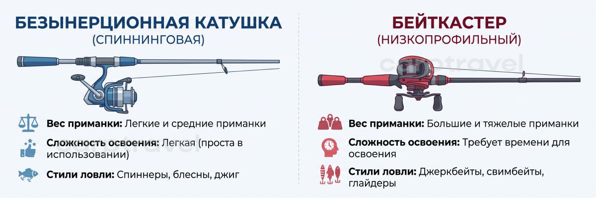 Безынерционка или мультипликатор: где какая катушка уместнее