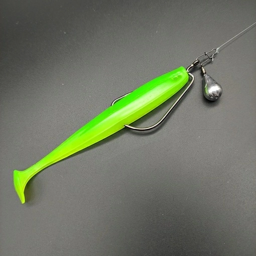 Крючок офсетный  Рыболовная империя Fish_Emp OFFSET Size 5 0 Никель 5шт