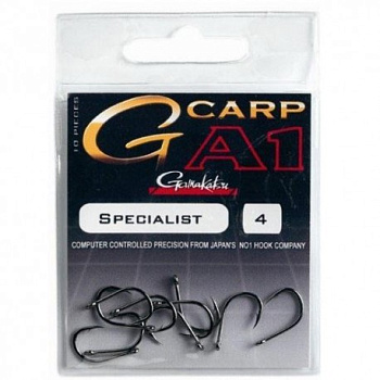 Крючки Gamakatsu A1 G-Carp Specialist Size 6  